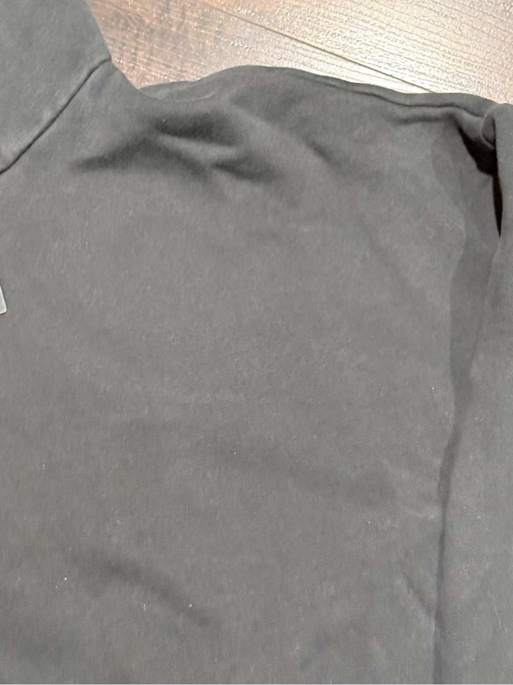 Fear of God Essentials Black Hoodie Pullover Sweatshirt Men’s Size XL Oversized - Picture 7 of 15